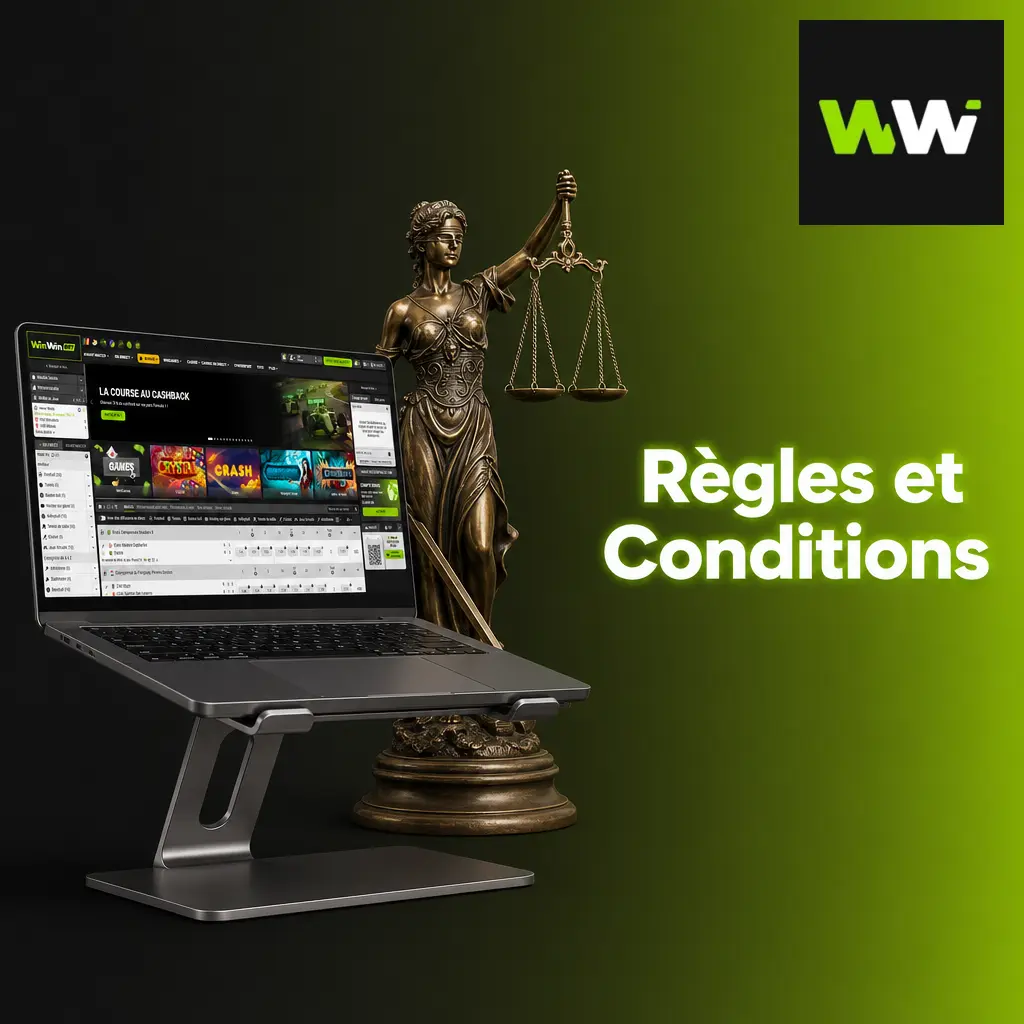 Règles et conditions d'utilisation de WinWin Cameroun : inscription, bonus, retraits et vérification KYC